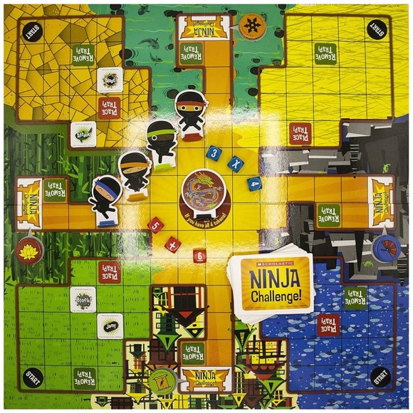 Board Game  Number Ninjas Math - Picture 3 of 7
